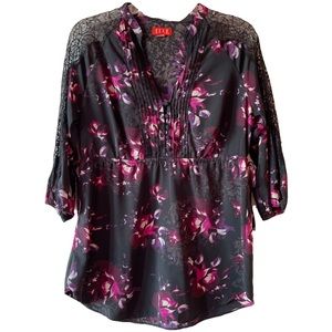 ELLE Purple Orchid Blouse 🌿💜